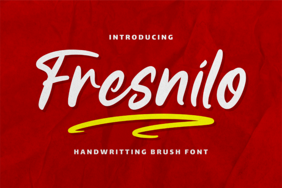 Bring Charm to Your Creations with Fresnilo Font
