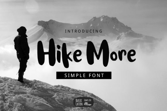 Bring Your Designs to Life with Hike More Font