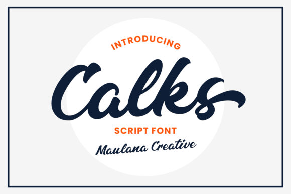 Calks: A Bold Handwritten Font for Dynamic Campaigns