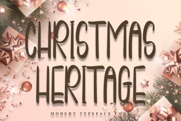 Christmas Heritage: A Handwritten Font for Your Brand