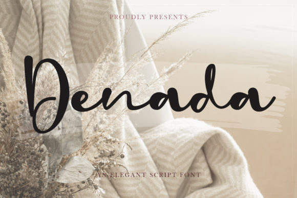 Denada: A Charming Handwritten Font for Web Design