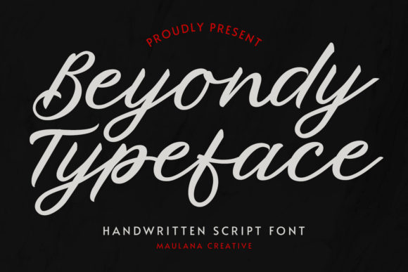 Discover Beyondy: A Bold and Nostalgic Handwritten Font