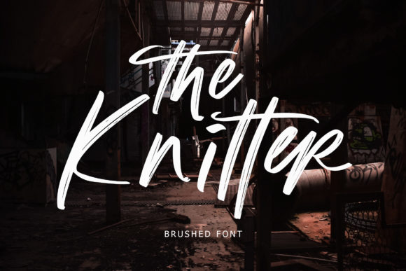 Discover The Knitter: A Handwritten Font for Editorial Charm