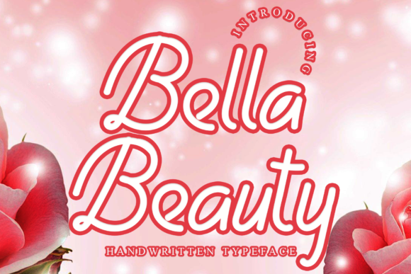 Elegant Script Font: Bella Beauty for Editorial Design