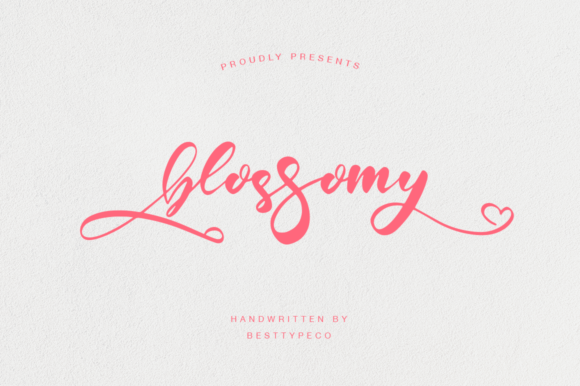 Elevate Your Brand with the Elegant Blossomy Font