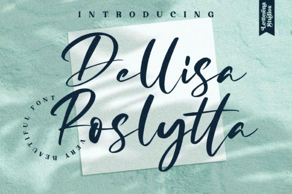 Elevate Your Campaign with Dellisa Roslytta Font