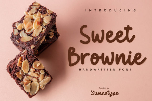 Elevate Your Craft with Sweet Brownie Font