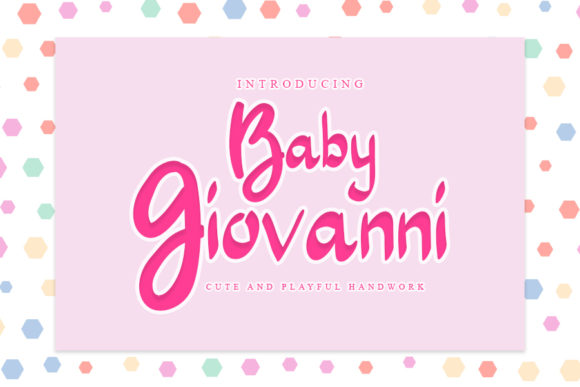 Enhance Your Brand with Baby Giovanni Font