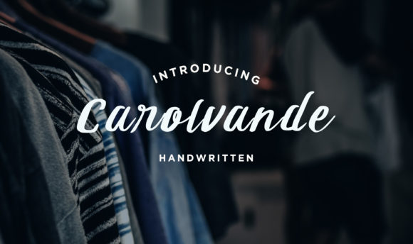Enhance Your Brand with Carolvande: A Modern Handwritten Font