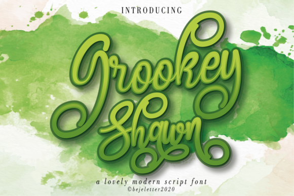 Enhance Your Brand with Grookey Shawn Font