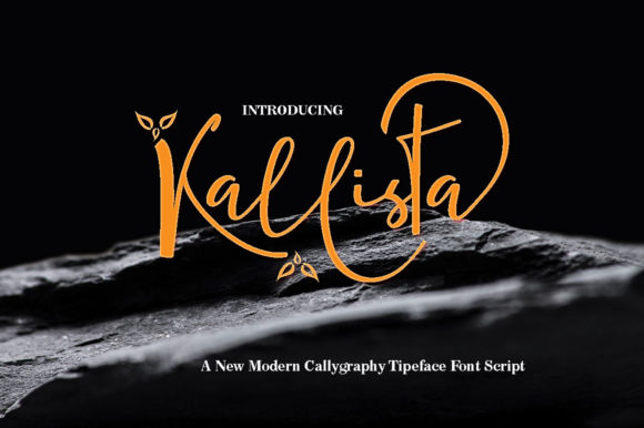 Enhance Your Brand with Kallista: A Delicate Handwritten Font