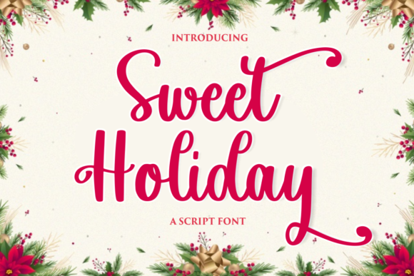 Enhance Your Brand with Sweet Holiday Font