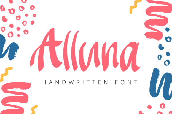 Exploring Alluna: A Script Font with Character