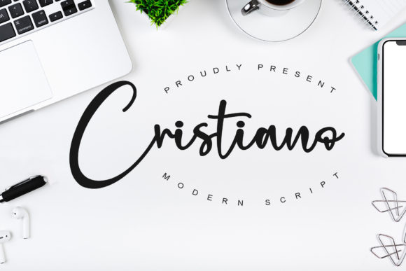Exploring Cristiano: A Modern Script Font for Branding