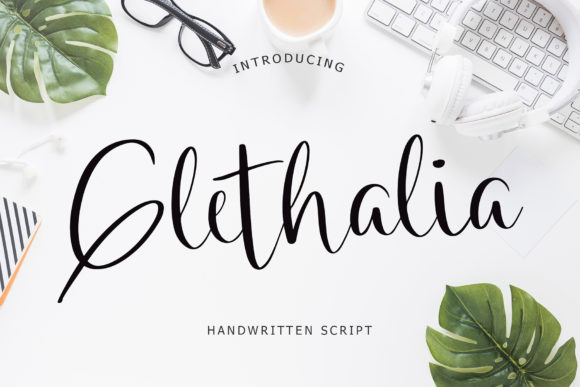 Glethalia: A Script Font with Elegance and Flair