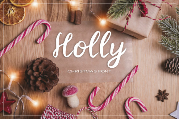 Holly: A Handwritten Font for Modern Editorial Design