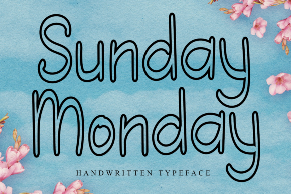 Introducing Sunday Monday: A Charming Handwritten Font