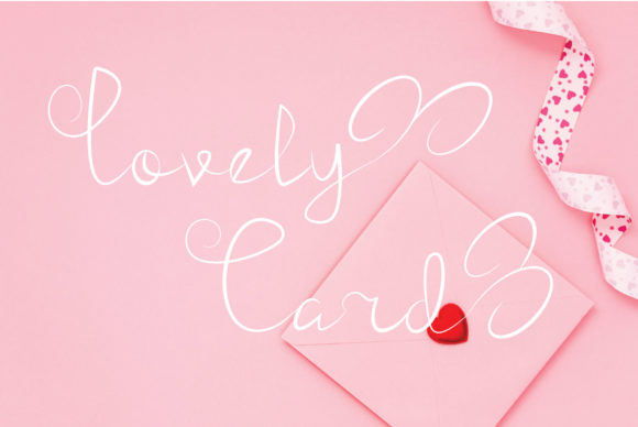 Lovely Card: A Charming Script Font for Editorial Design