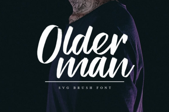 Older Man: A Bold and Modern Handwritten Font for Web Design