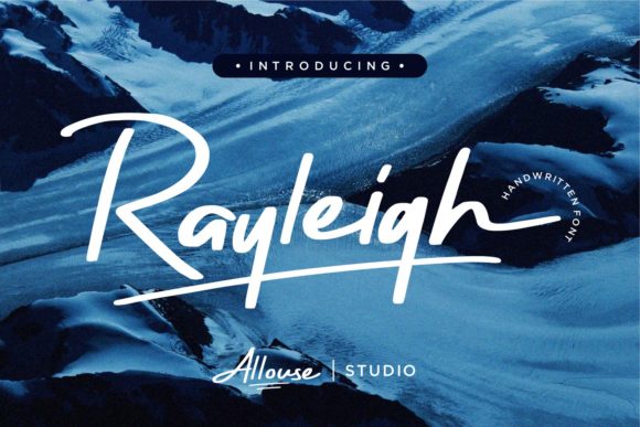 Rayleigh: A Handwritten Font for Creative Web Design