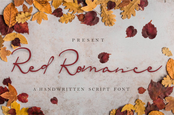 Red Romance: A Script Font for Elegance