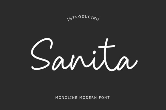 Sanita: A Versatile Script Font for Modern Web Design