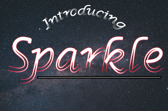 Sparkle: A Joyful Handwritten Font for Web Design