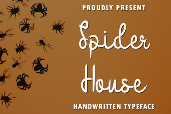 Spider House: A Versatile Handwritten Font for Digital Design