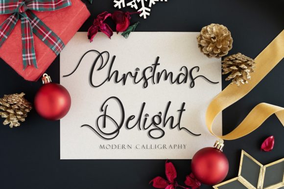 Transform Your Brand with the Christmas Delight Font
