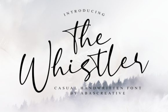 Transform Your Brand with The Whistler Font