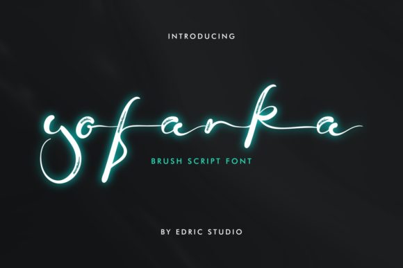 Yofanka: A Handwritten Font for Creative Web Design